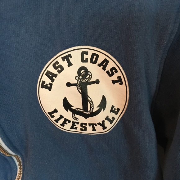 Nice East Coast Life Style Zip up hoodie - Picture 2 of 4